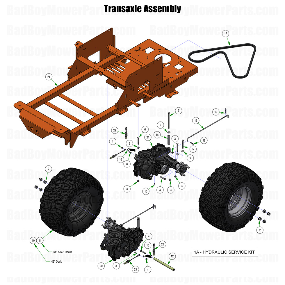 2025 ZT Elite - Transaxle Assembly